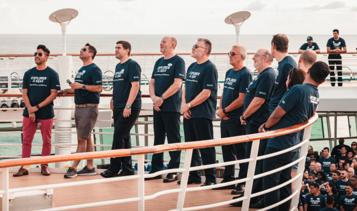 Matching T-Shirts on Cruise Ship