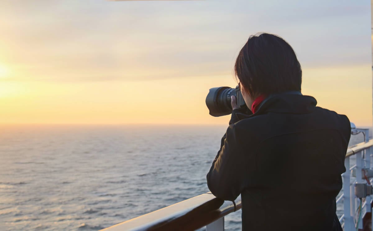 Taking Photo on a Cruise