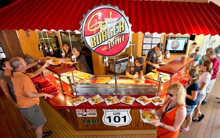 This Carnival Cruise Line Burger Venue Was Voted Number 1