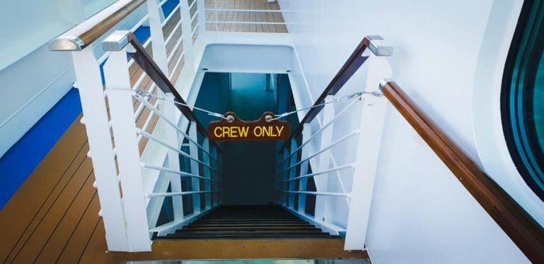 Places On A Carnival Cruise Ship For Crew Members Only