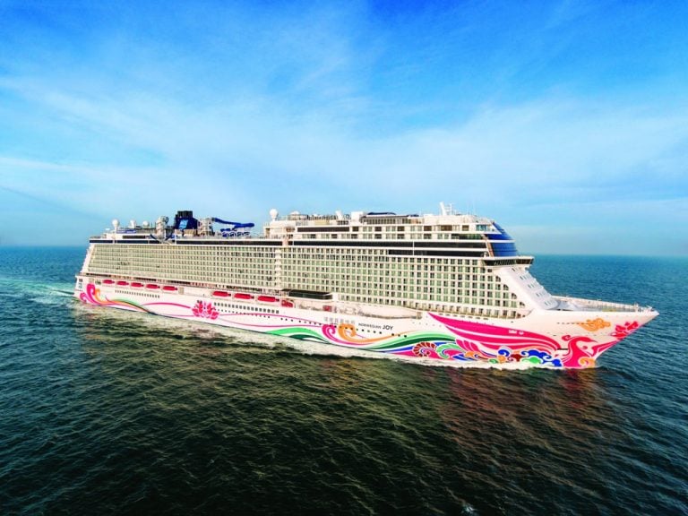 Norwegian Joy Has the Best Hull Artwork of the Year
