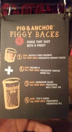 Guy’s Pig & Anchor Bar-B-Que Smokehouse | Brewhouse Menu
