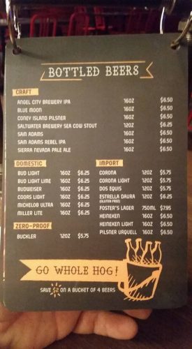 Guy’s Pig & Anchor Bar-B-Que Smokehouse | Brewhouse Menu
