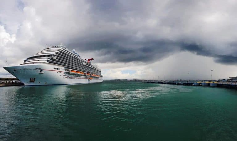 Carnival Cruise Ships Affected by Tropical Storm Florence