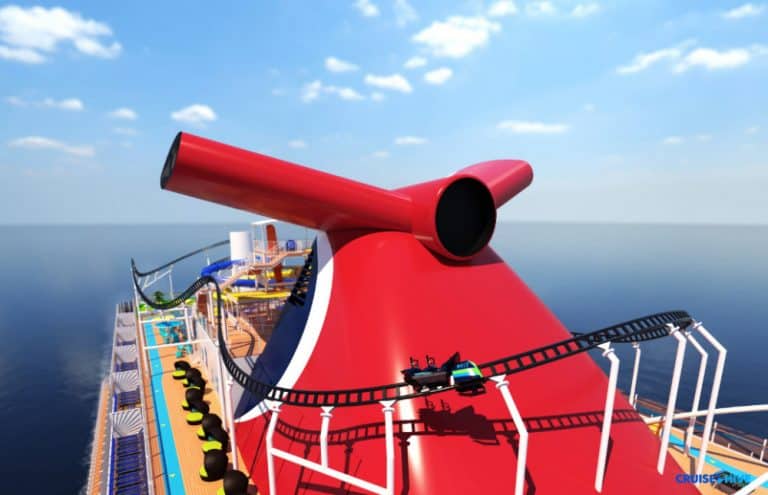 Mardi Gras to Feature World’s First Roller Coaster at Sea!