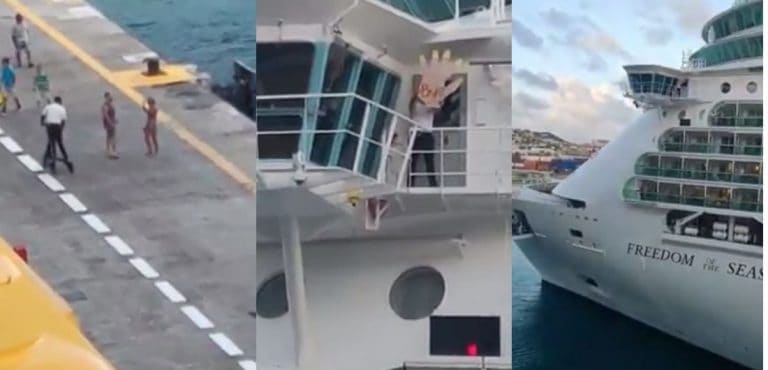 The Bridge Says “Bye” as Two Passengers Miss the Cruise Ship