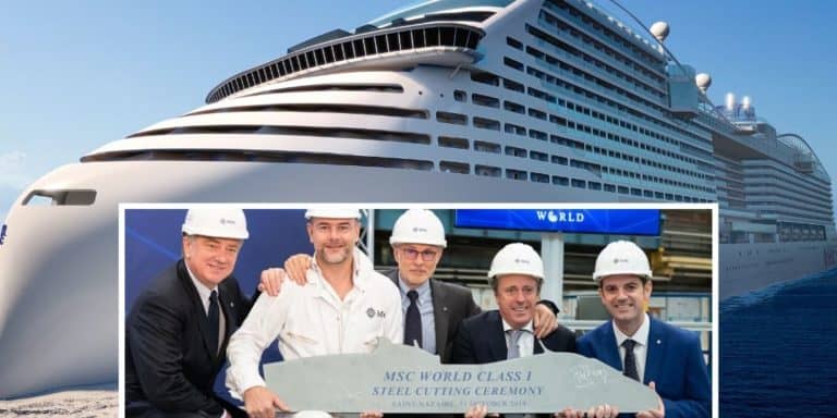Construction Begins on 205,700 Gross Ton MSC Europa