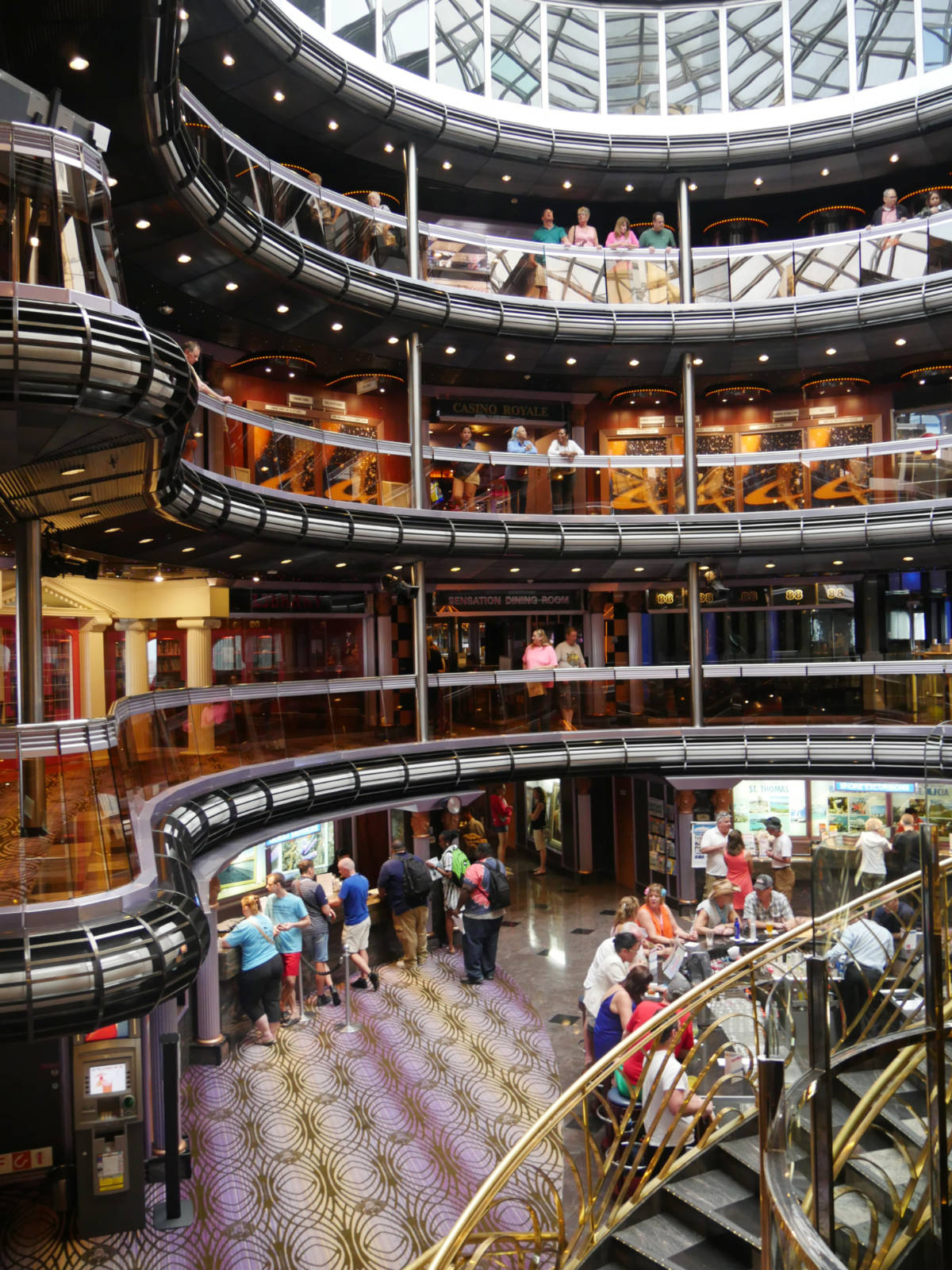 Carnival Fascination Atrium