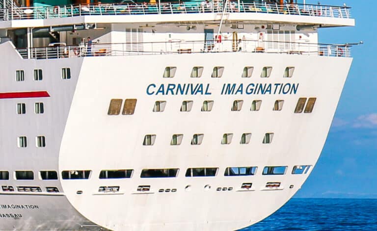 Carnival Imagination Beached for Scrapping in Turkey