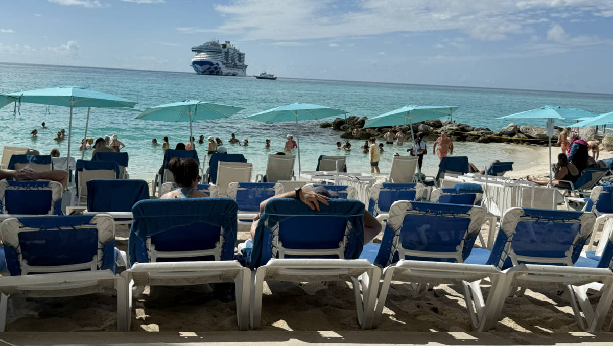 Loungers at Princess Cays
