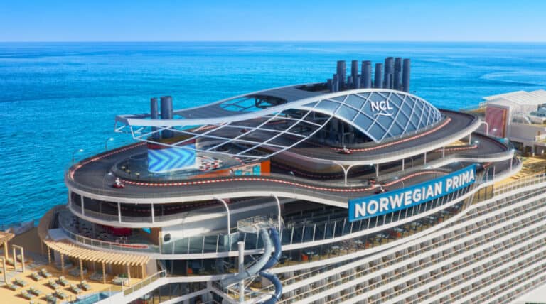 Norwegian Prima to Homeport in Galveston and Feature Three-Level Racetrack