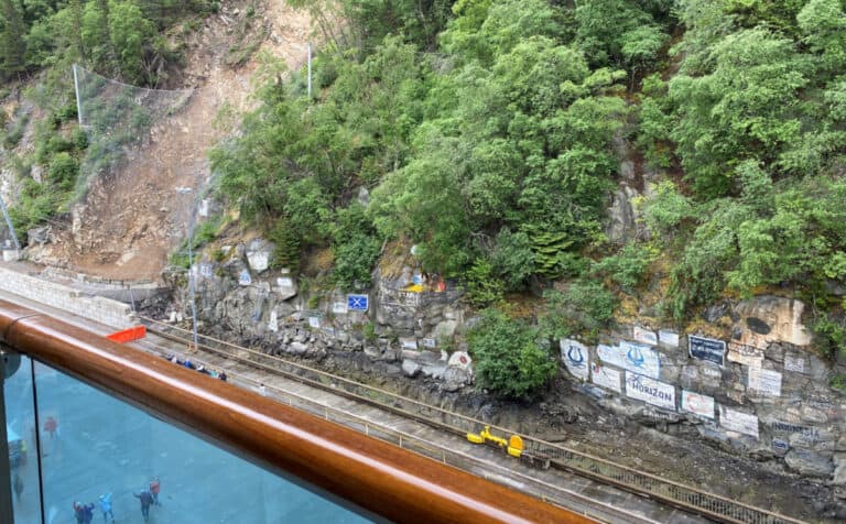 Another Rockslide Impacts Skagway Cruise Ship Dock