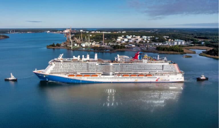 Carnival Cruise Line’s New Mega-Ship Begins Sea Trials