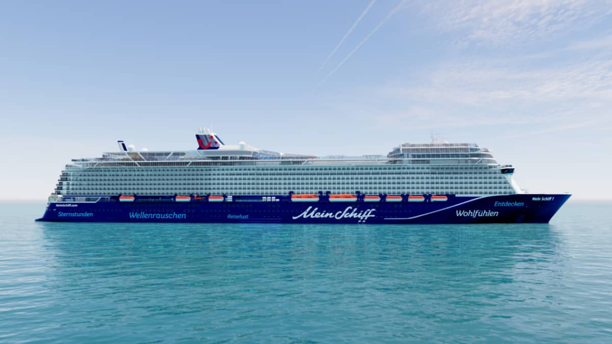 New TUI Cruises Ship Floats Out At Shipyard New TUI Cruises Ship Floats Out At Shipyard