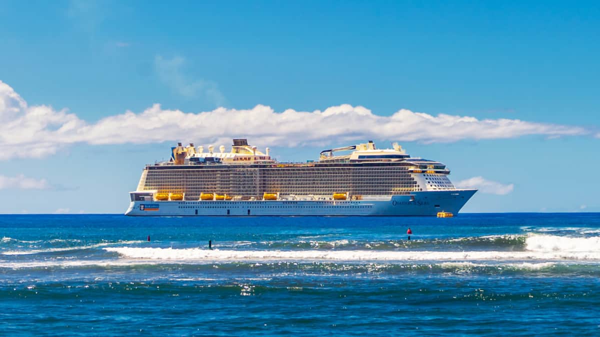 Ovation of the Seas Cruise Ship