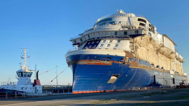 Fourth Edge-Class Celebrity Cruise Ship Floats Out at Shipyard