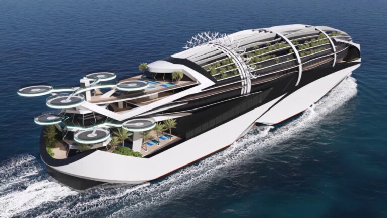 New Futuristic 2100 Cruise Ship Concept Revealed