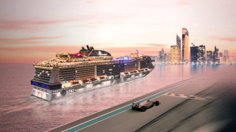 MSC Cruises and Formula 1 Partner for Unique Experience