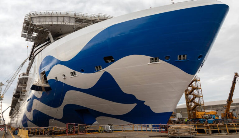 New Princess Cruises Mega-Ship Reaches Construction Milestone