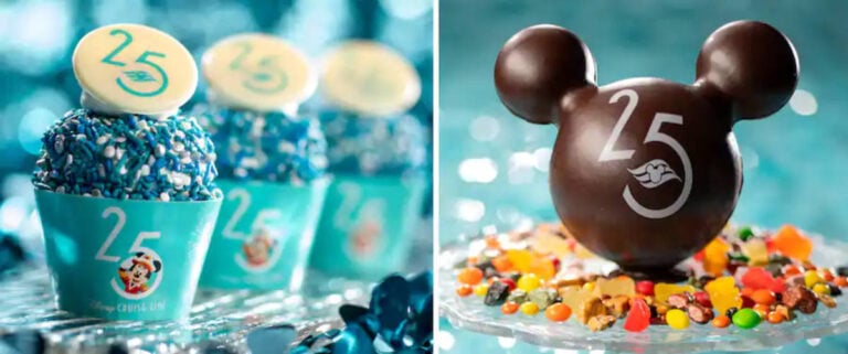 First Look at Disney Cruise Line Anniversary Treats for Passengers