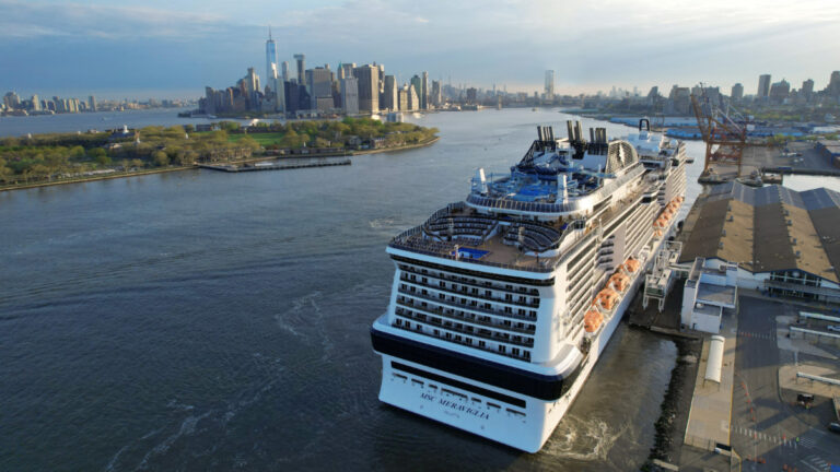 MSC Cruise Ship Arrives in New York to Begin New Deployment