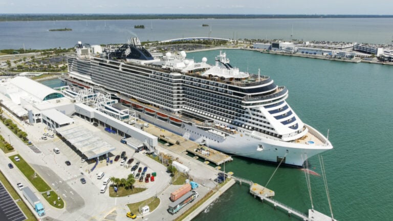 MSC Cruise Ship Latest to Homeport From Port Canaveral