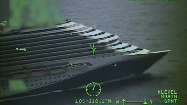 Coast Guard Asset Almost Crashes During Cruise Passenger Evacuation