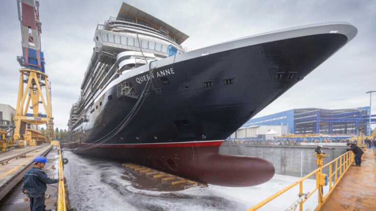 Newest Cunard Ship One Step Closer to Debut