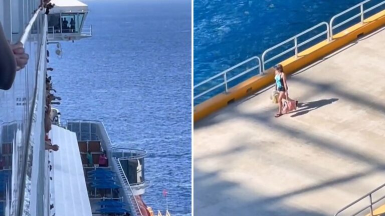 Cruise Passenger Criticized After Casually Arriving Late to Ship