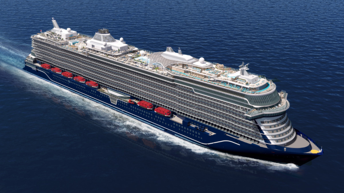 TUI Cruises Bygg Nr 6312 6313 Ved Fincantieri Shipyard 161 000 Gt TUI Cruises Bygg Nr 6312 6313 Ved Fincantieri Shipyard 161 000 Gt