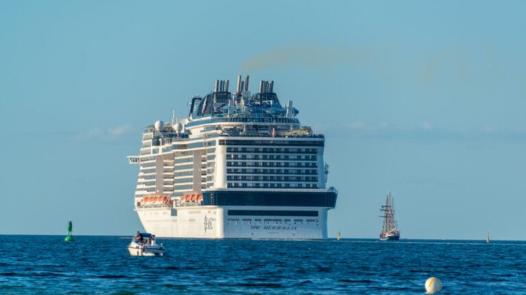 MSC Cruises Ship Visits Popular Port for the First Time