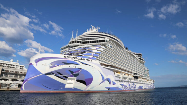 Newest Norwegian Cruise Ship Debuts With Passengers