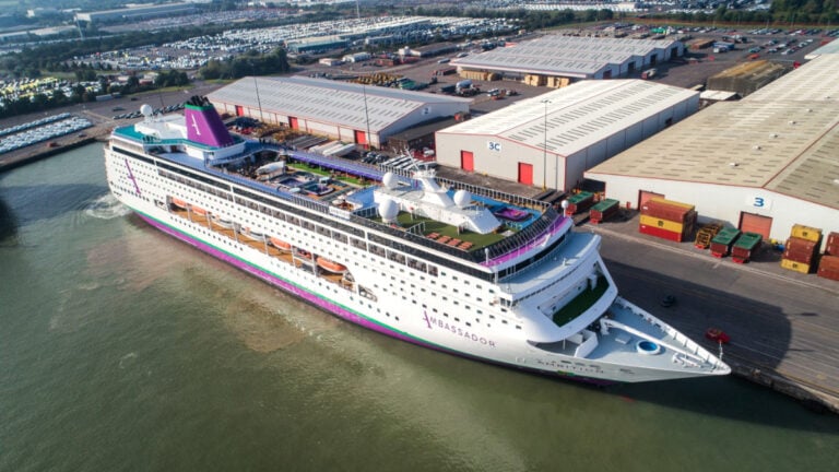 Cruise Ship Makes Maiden Visit to Bristol Port