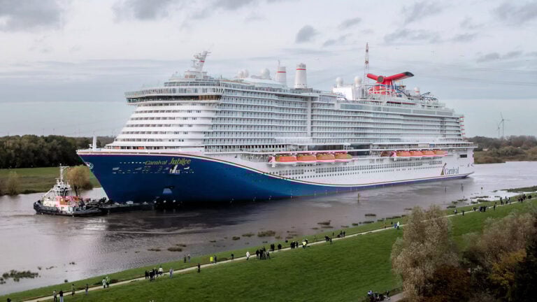 Massive New Carnival Cruise Ship Completes Complex Milestone