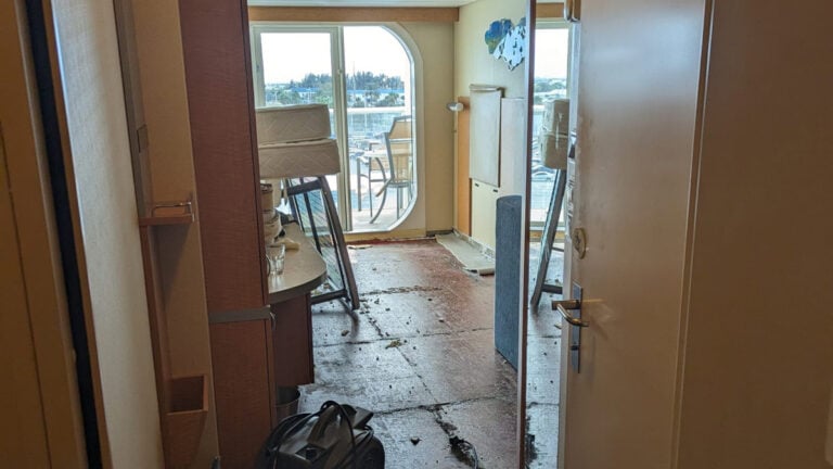 Cruise Couple Receives Damaged Cabin on Royal Caribbean Ship