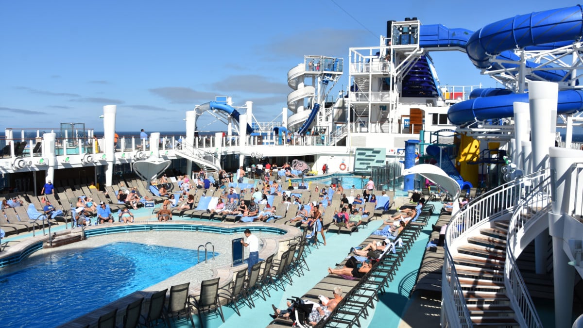 Norwegian Cruise Line Open Deck