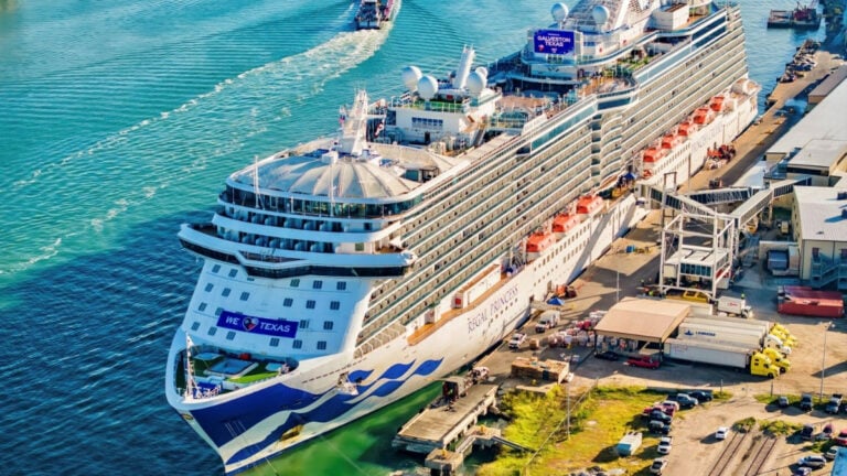 Largest-Ever Princess Cruise Ship Out of Texas Begins Sailings