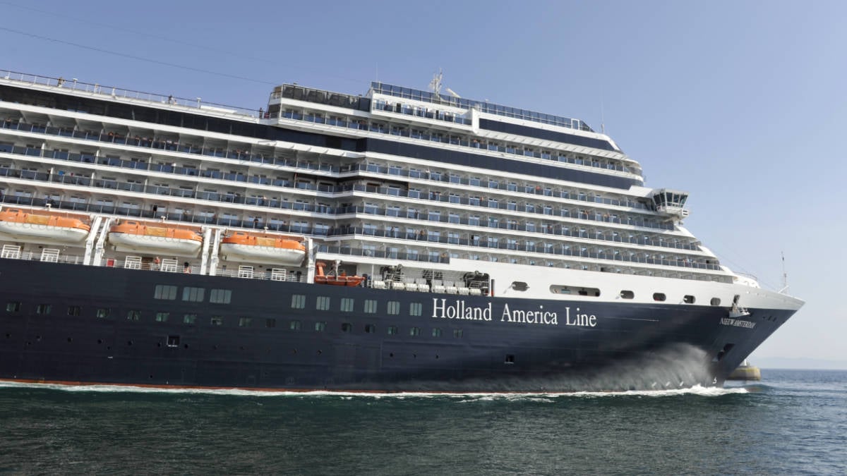 Nieuw Amsterdam Cruise Ship