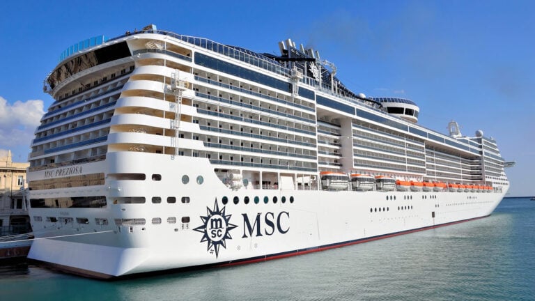 Overboard From MSC Cruises Ship Cancels Onboard Show