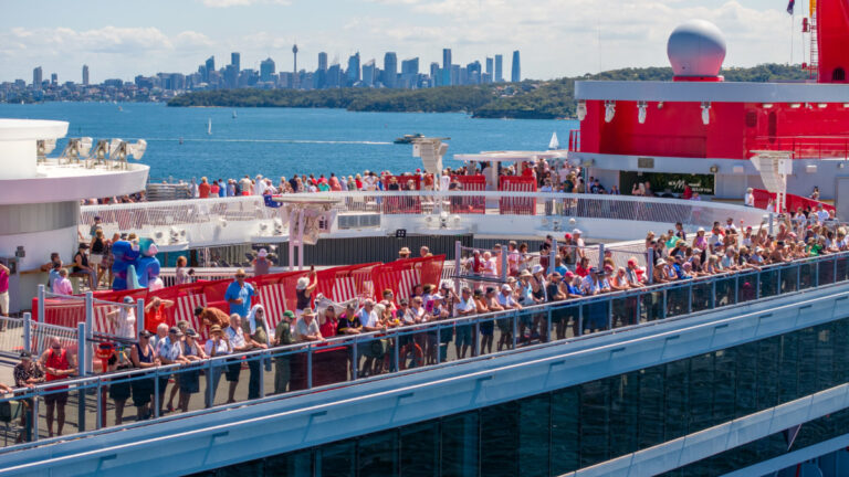 Virgin Voyages Guests Get Special Welcome to Australia