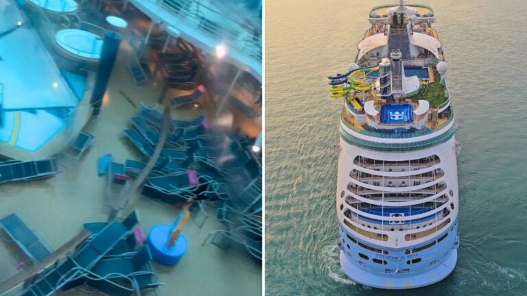 Royal Caribbean Ship Impacted by Sudden Storm in Gulf of Mexico