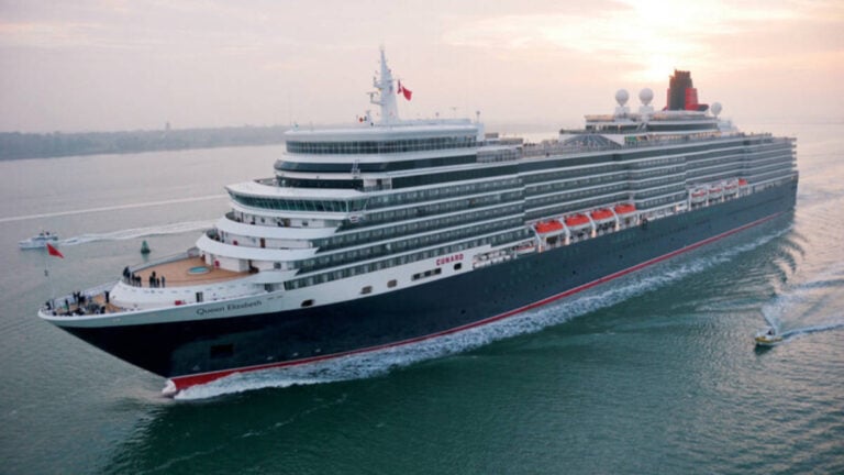 Cunard Ship Makes Unscheduled Maiden Port of Call