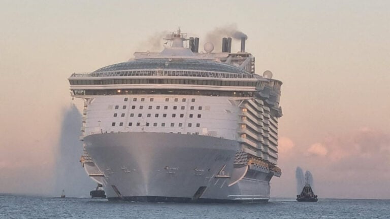 Royal Caribbean Ship Makes Maiden Port Call After 14 Years in Service