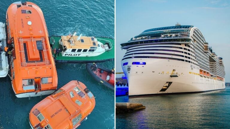 Tragic Overboard from MSC Cruise Ship While Docked