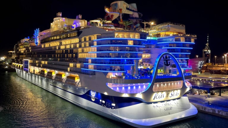 Caribbean Port’s Special Day for the World’s Largest Cruise Ship
