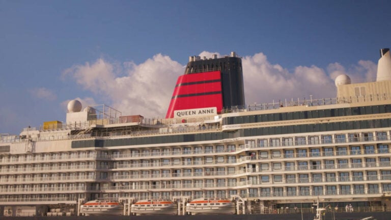 New Cunard Ship Glides Through Final Sea Trials