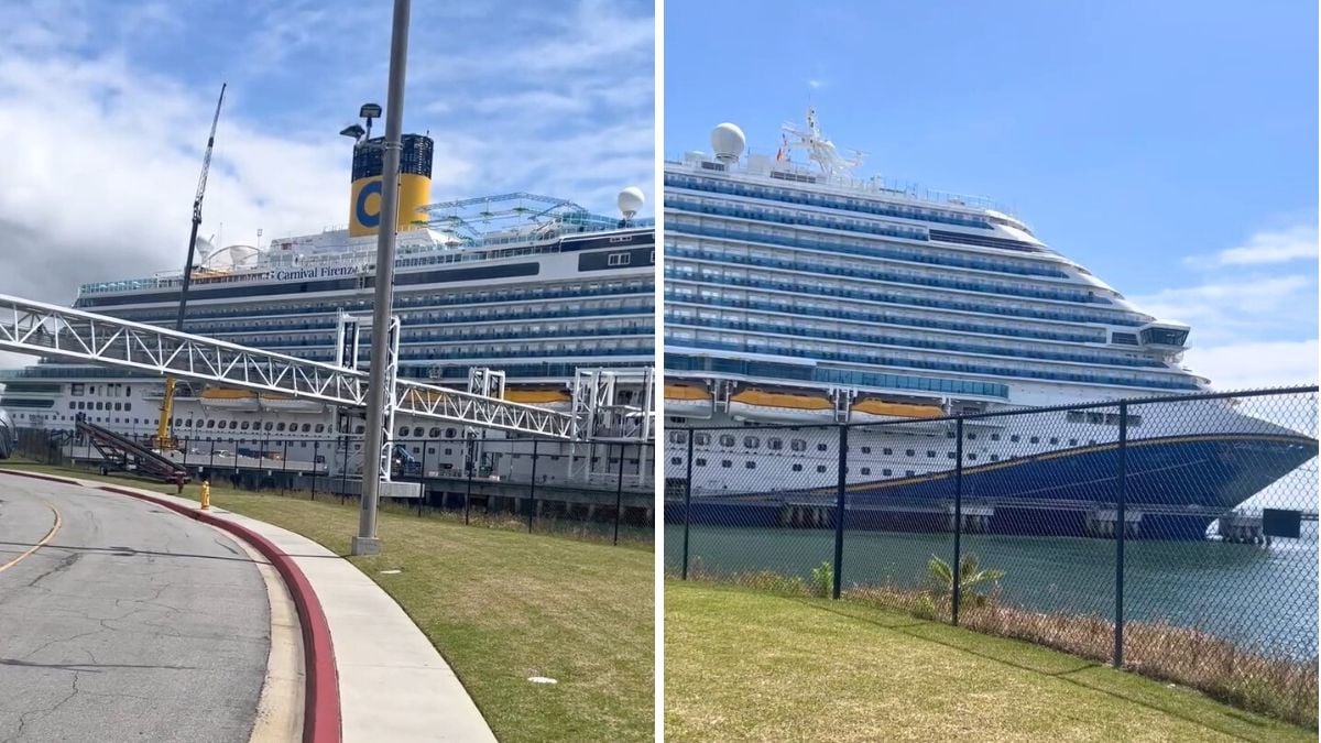 Carnival Firenze Arrives in Long Beach