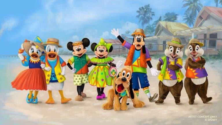 Disney Reveals All Character Outfits for New Private Destination