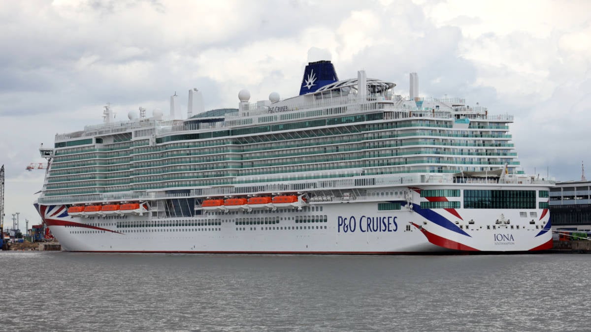 P&O Iona Cruise Ship