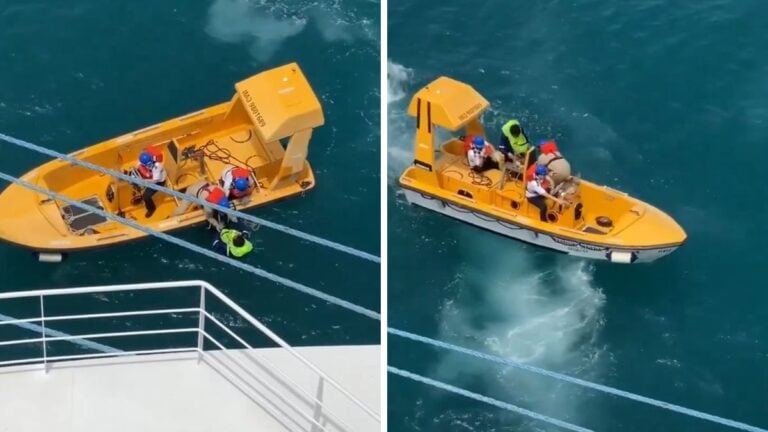 Carnival Crew Member Falls From Ship During Emergency Drill